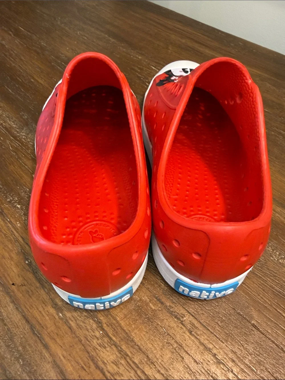 Native X Disney Collaboration Minnie Jefferson Slip Ons